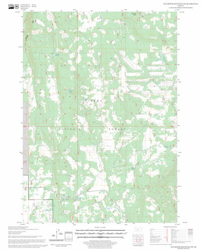 Sugarpine Mountain NW, OR FSTopo Legacy Preview 1