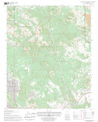 Sunset Crater East, AZ FSTopo Legacy Preview 1