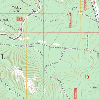 Sunset Crater East, AZ FSTopo Legacy Preview 2