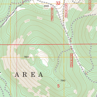 Sunset Crater East, AZ FSTopo Legacy Preview 3