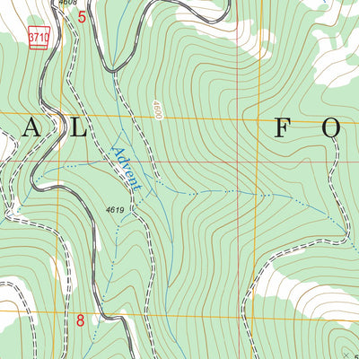 Sunday Mountain, MT FSTopo Legacy Preview 2