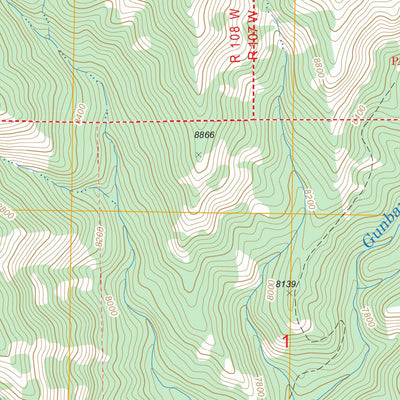 Sunlight Peak, WY FSTopo Legacy Preview 3