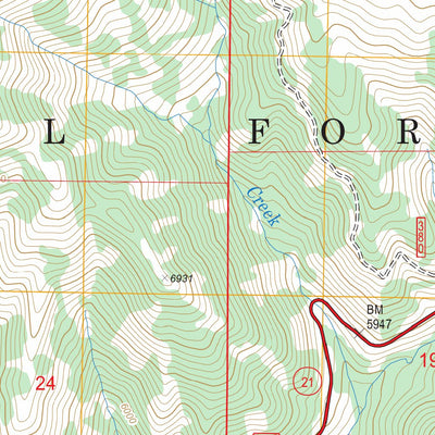 Sunset Mountain, ID FSTopo Legacy Preview 2