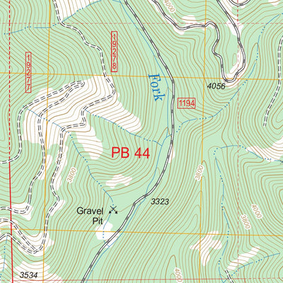 Sunset Peak, MT FSTopo Legacy Preview 3