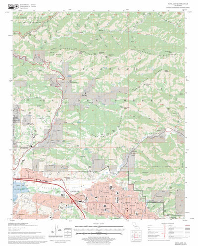 Sunland, CA FSTopo Legacy Preview 1
