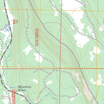 Swains Hole, CA FSTopo Legacy Preview 3