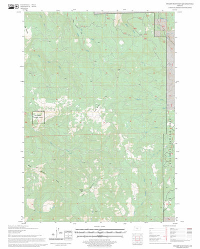 Swamp Mountain, OR FSTopo Legacy Preview 1