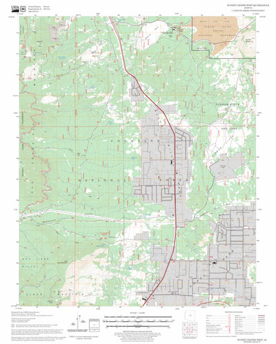 Sunset Crater West, AZ FSTopo Legacy Preview 1