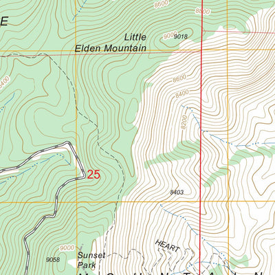 Sunset Crater West, AZ FSTopo Legacy Preview 3