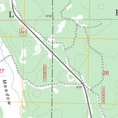 Swain Mountain, CA FSTopo Legacy Preview 2
