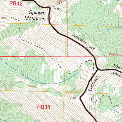 Sun Mountain, WA FSTopo Legacy Preview 2