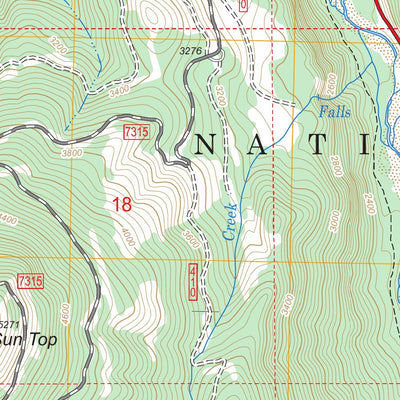 Sun Top, WA FSTopo Legacy Preview 3