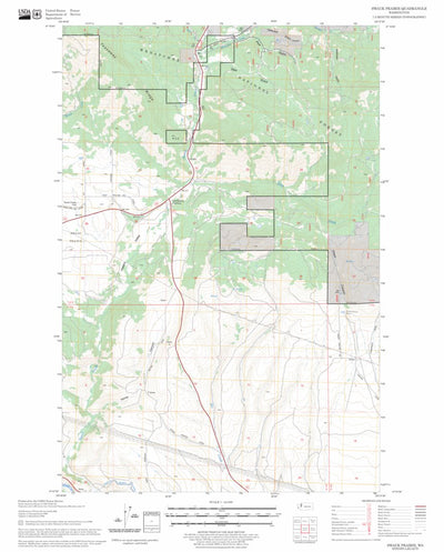Swauk Prairie, WA FSTopo Legacy Preview 1