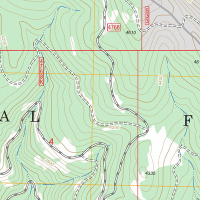 Swede Mountain, MT FSTopo Legacy Preview 2