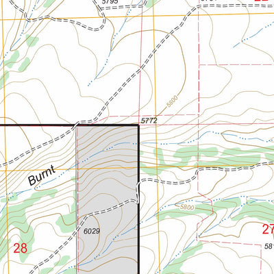 Sweetzer Canyon, ID FSTopo Legacy Preview 2