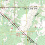 Sweetwater Creek, NV - CA FSTopo Legacy Preview 3