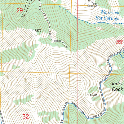 Sydney Butte, ID FSTopo Legacy Preview 2