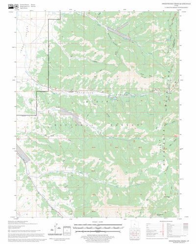 Sweetwater Creek, UT FSTopo Legacy Preview 1