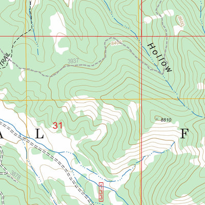 Sweetwater Creek, UT FSTopo Legacy Preview 2
