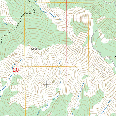Sweetwater Creek, UT FSTopo Legacy Preview 3