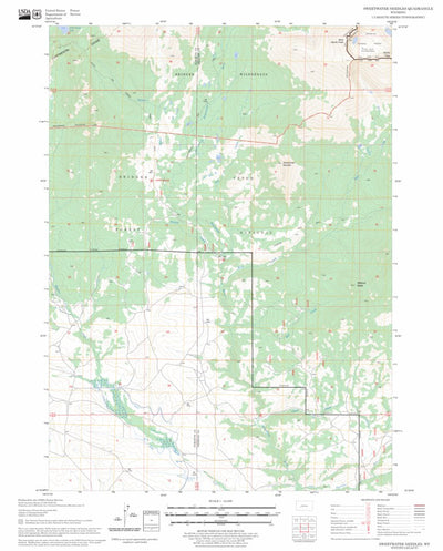 Sweetwater Needles, WY FSTopo Legacy Preview 1