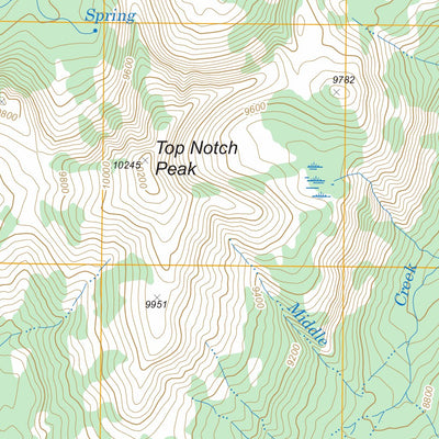 Sylvan Lake, WY FSTopo Legacy Preview 3