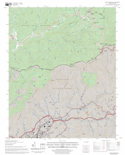 Sylva North, NC FSTopo Legacy Preview 1
