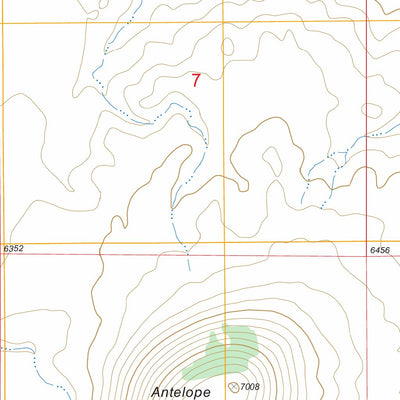 S P Mountain, AZ FSTopo Legacy Preview 2