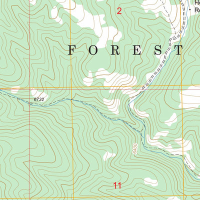 Table Mountain, MT FSTopo Legacy Preview 2