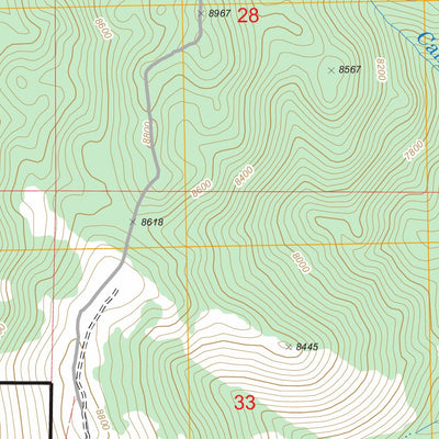 Table Mountain, MT FSTopo Legacy Preview 3