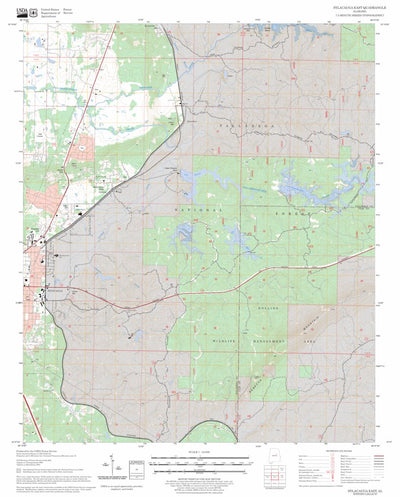 Sylacauga East, AL FSTopo Legacy Preview 1