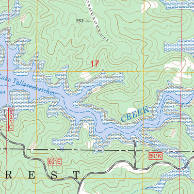 Sylacauga East, AL FSTopo Legacy Preview 3