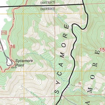 Sycamore Point, AZ FSTopo Legacy Preview 3