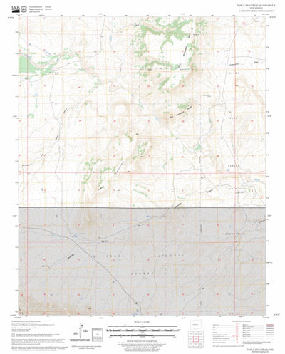 Table Mountain, NM FSTopo Legacy Preview 1