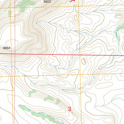Table Mountain, NM FSTopo Legacy Preview 2