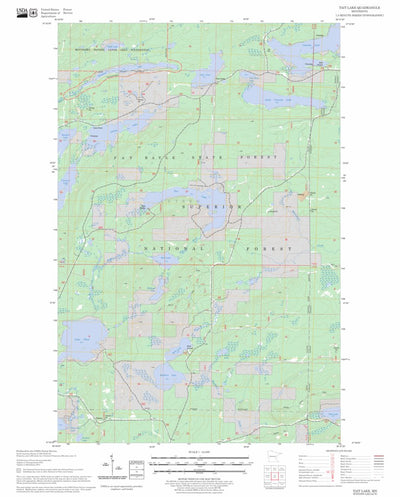Tait Lake, MN FSTopo Legacy Preview 1