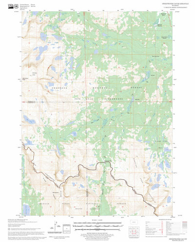 Sweetwater Gap, WY FSTopo Legacy Preview 1