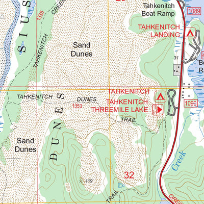 Tahkenitch Creek, OR FSTopo Legacy Preview 3