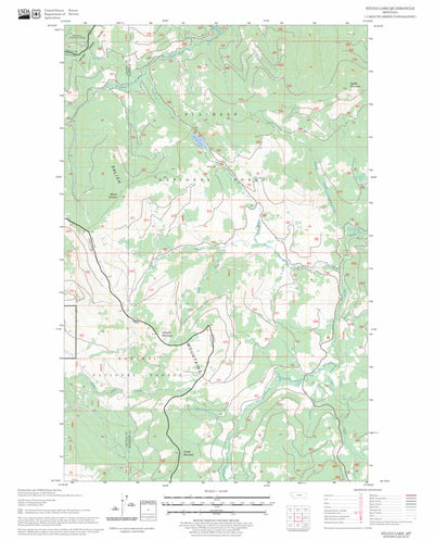 Sylvia Lake, MT FSTopo Legacy Preview 1