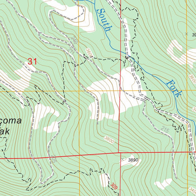 Tacoma Peak, WA FSTopo Legacy Preview 3