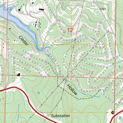 Table Rock Dam, MO FSTopo Legacy Preview 3
