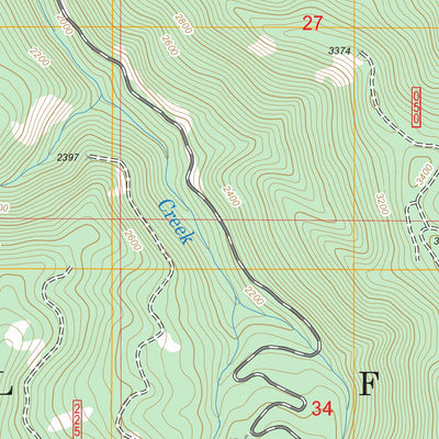 Taft Mountain, OR FSTopo Legacy Preview 2