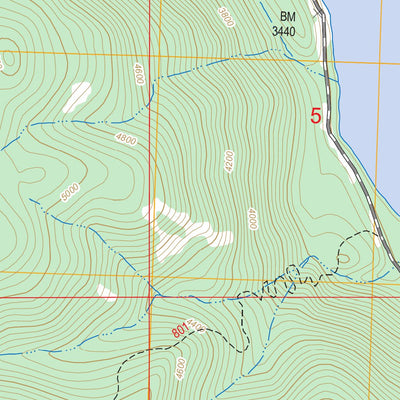 Tally Lake, MT FSTopo Legacy Preview 3