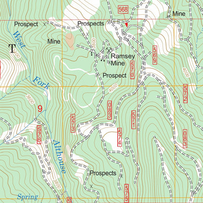 Takilma, OR - CA FSTopo Legacy Preview 3
