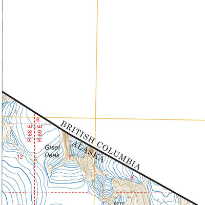 Taku River D-6, AK FSTopo Legacy Preview 3