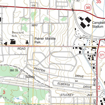 Tallahassee, FL FSTopo Legacy Preview 2