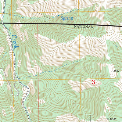 Tamarack Gulch, OR FSTopo Legacy Preview 3