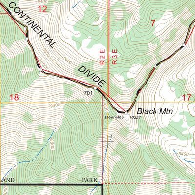 Targhee Peak, ID - MT FSTopo Legacy Preview 3