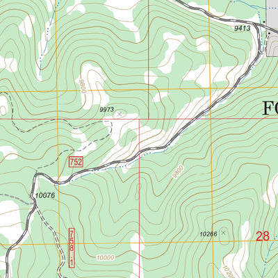 Taylor Park Reservoir, CO FSTopo Legacy Preview 2