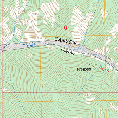 Taylor Park Reservoir, CO FSTopo Legacy Preview 3